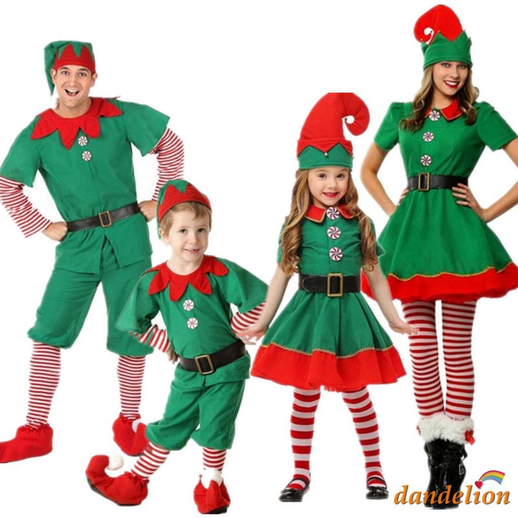 Tphon - Pijamas de Navidad para niños y niñas, juego de pijama de Santa,  para festividades, ropa de dormir de invierno, de 2 a 12 años