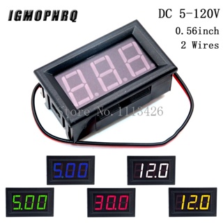  DROK Monitor digital de temperatura de voltaje, cargador de  coche carga USB para batería de coche, termómetro voltímetro 12 V 24 V  temperatura voltios probador multímetro : Automotriz