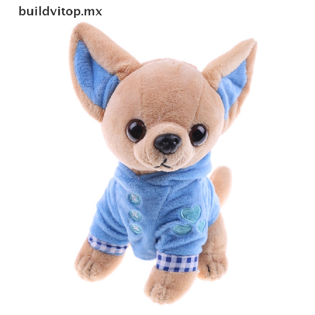 buildvitop Chaleco Pequeno Chihuahua Perro Peluche Relleno De Unos 17CM Ninos Regalo De Navidad De Cumpleanos 1pcs Cuatro Colores MX Shopee Mexico