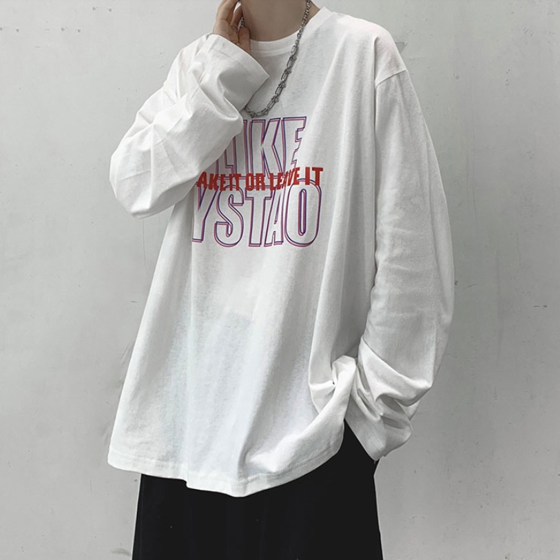 Camiseta manga larga online oversize