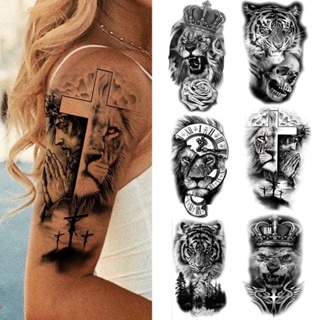 Comprar Arte corporal pegatina para brazo Animal DIY tatuajes temporales  niños tatuaje pegatinas impermeables tatuajes falsos