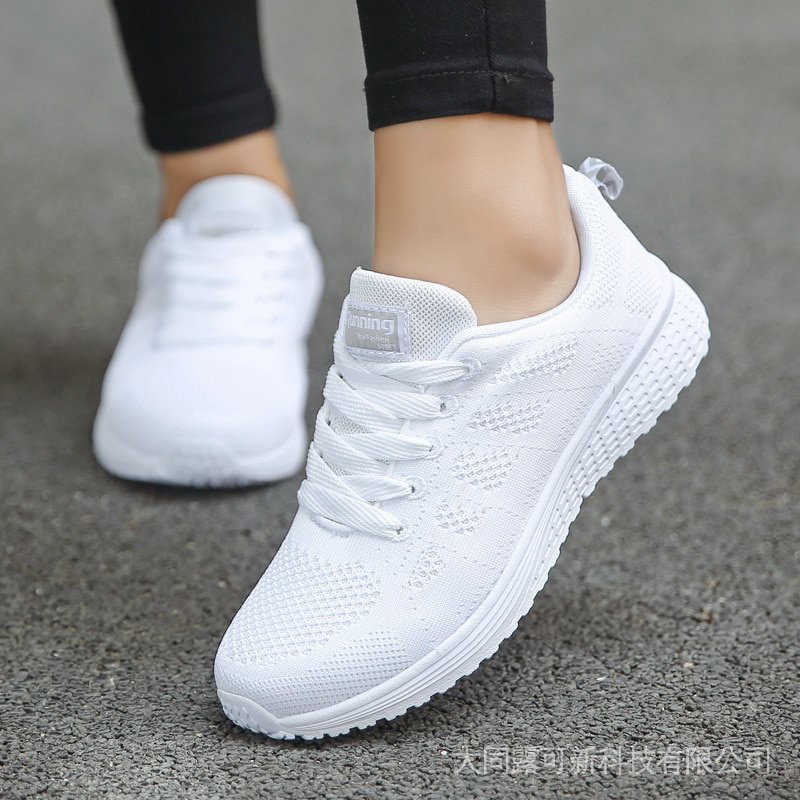 comprador puramente la nieve Zapatos Casuales Para Mujer/Tenis Transpirables/Gimnasio Blanco Para Caminar  | Shopee México