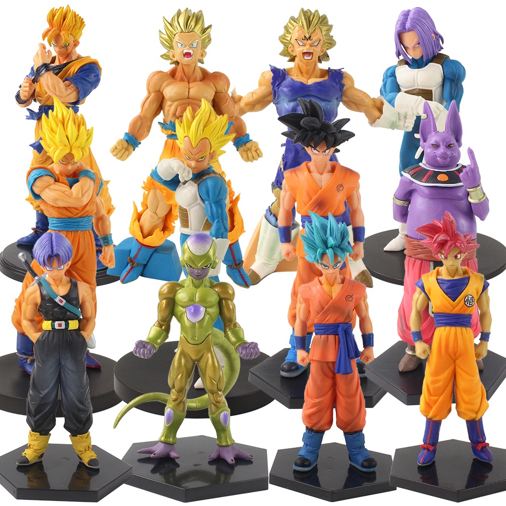 25style 13 23cm Dragon Ball Z Son Goku Super Saiyan Vegeta Torankusu Frieza Zamasu Shanpa Pvc 9495