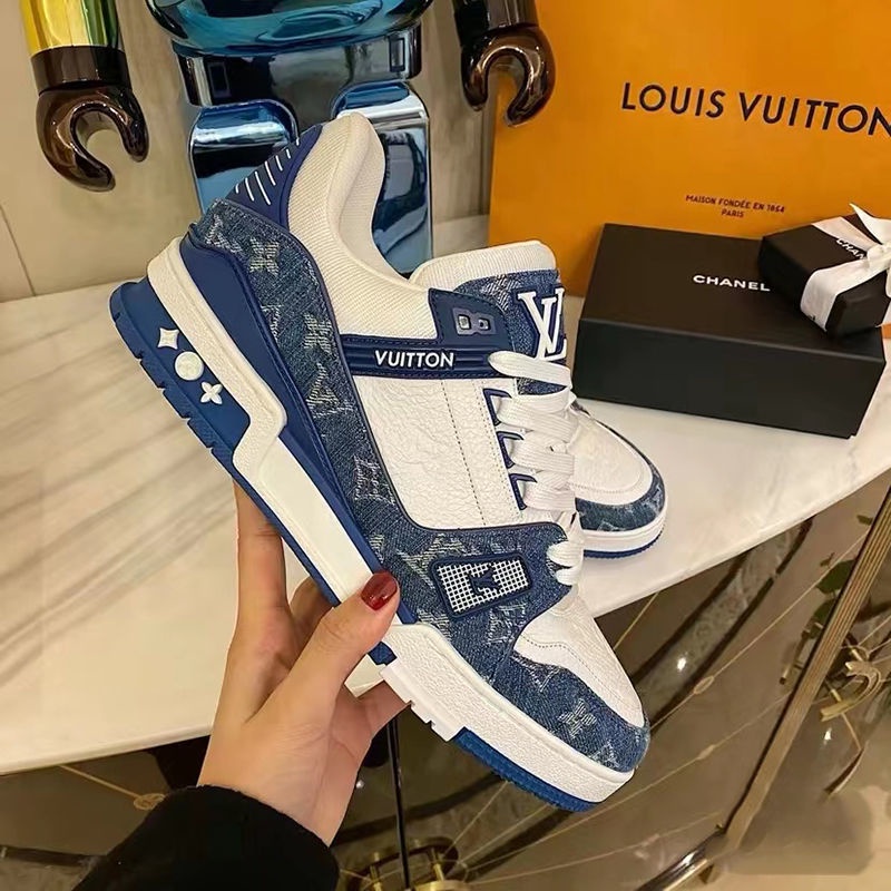 Promoción De Ventas Louis Vuitton/Tenis Para Hombre/Zapatos Deportivos  Casuales Ligeros Y Resistentes A Desigaste , De Moda