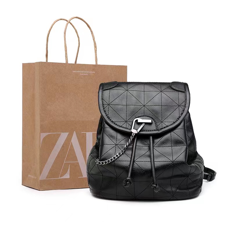 Mochila piel mujer online zara