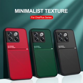 Para OnePlus 11 Skin Feel Magnetic Flip Funda de cuero para teléfono (Rose  Red)