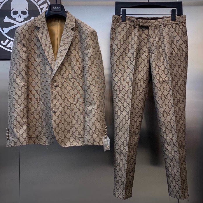 Pantalones De Traje De Letra Blazer GUCCI Hombre | Shopee México