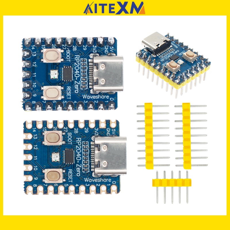 Board Elettronica Programmabile Scheda RP2040-Zero Con Microcontrollore Raspberry Pi - Board Di Sviluppo Compatta Con USB-C Rp2040-zero Waveshare - Foto 3