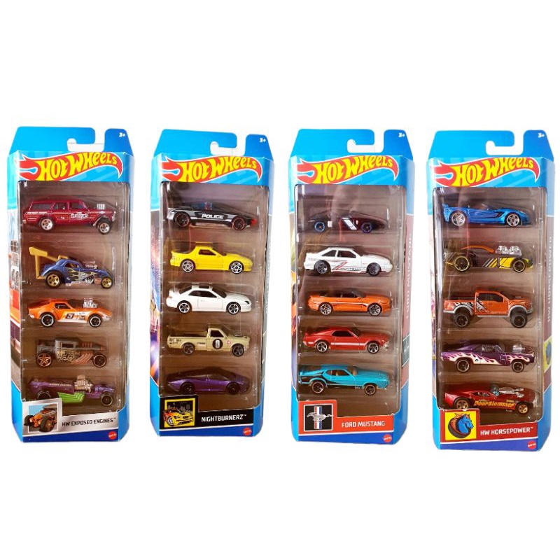 Hot Wheels Mattel 5er Pack Vehículos Paquete Sorpresa