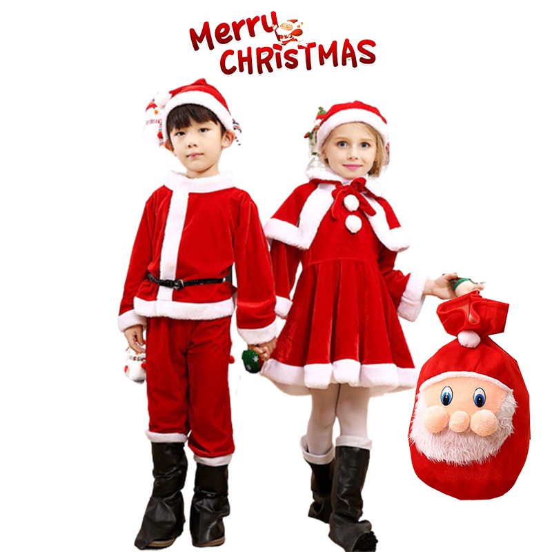 Ni os De Navidad Cosplay Santa Claus Traje De Beb X Mas Conjunto