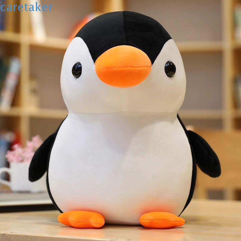 Peluche De Pingüino Cuidador Lindo Cumpleaños Apaciguador Suave