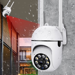 Cámara de bombilla PTZ WiFi Cámara IP panorámica de 360 grados, cámaras  CCTV de vigilancia con visión nocturna, detección de movimiento humano y