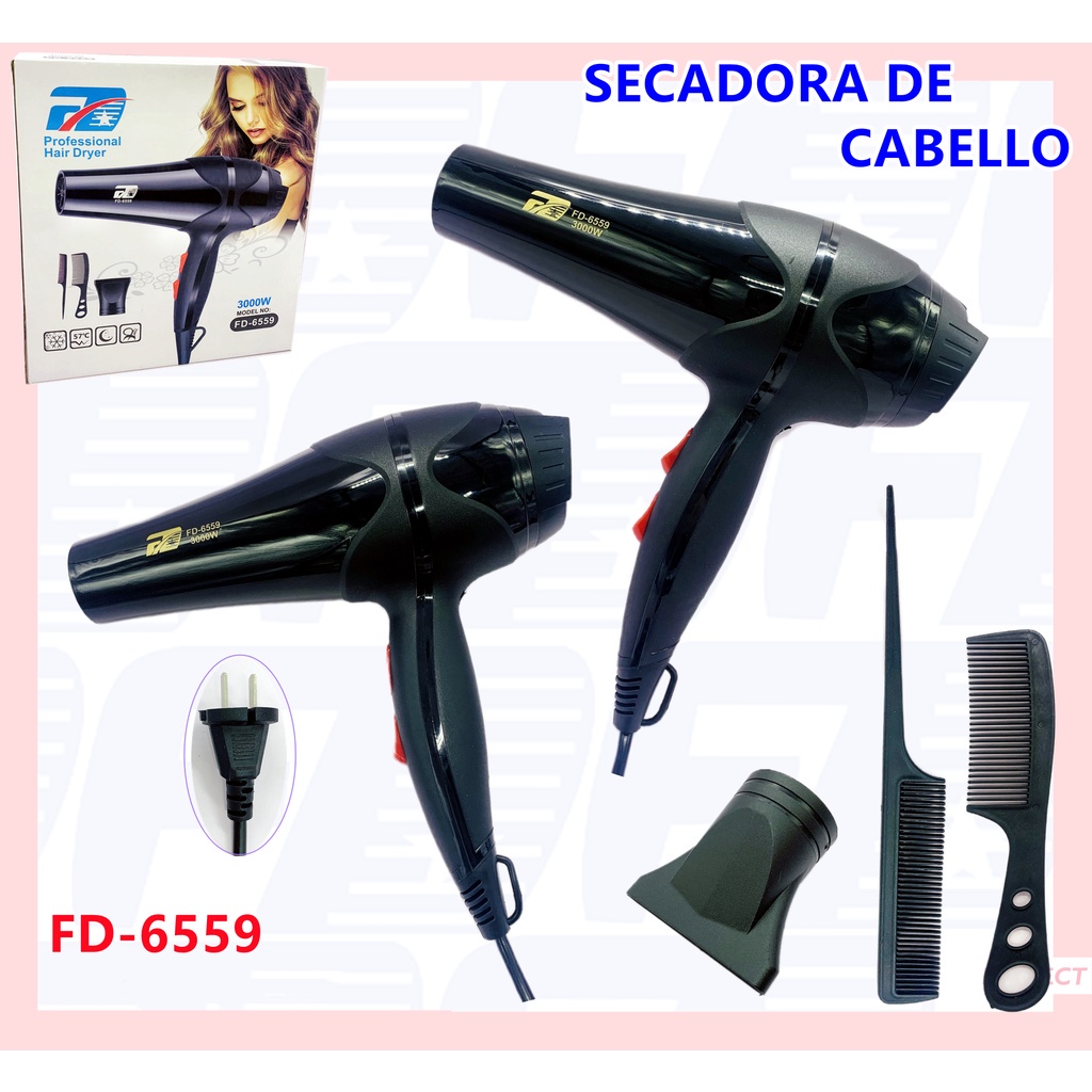 Secador Pelo Profesional Secadora De Pelo Secador 5000w