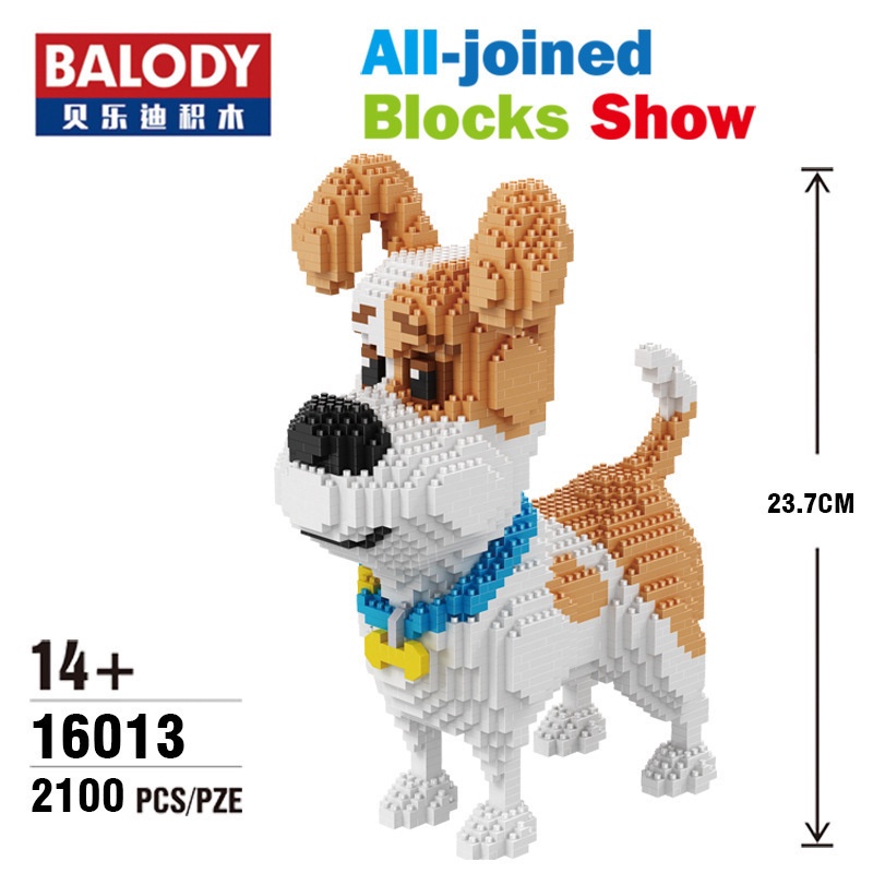 nanoblock NBC259 Dogs Chihuahuas, Multi