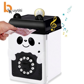 Hucha electrónica para niños, adultos, caja de ahorro de dinero seguro,  banca juguetes, monedas digitales, depósito en efectivo, mini cajero  automático, regalos de Navidad