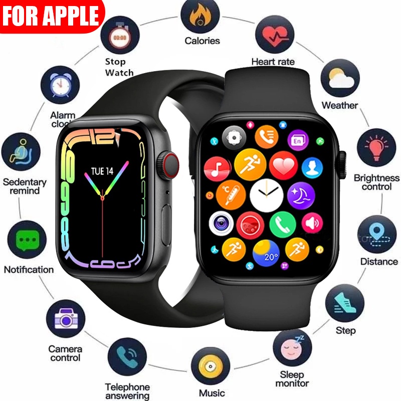 Smartwatch Hombre Mujer Regalo Reloj inteligente Fitness Tracker