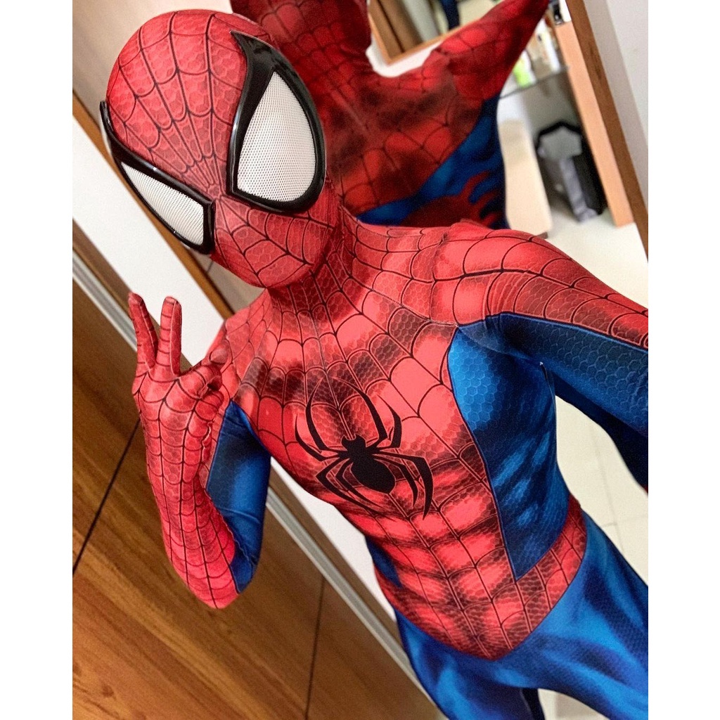  Disfraz clásico para adulto de la película Spider-Man, talla  XXL : Ropa, Zapatos y Joyería