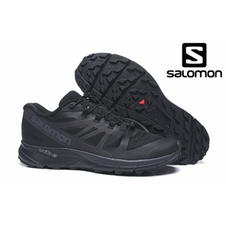 Salomon SENSE RIDE 5 GTX - Zapatillas de senderismo - black/magnet/negro 