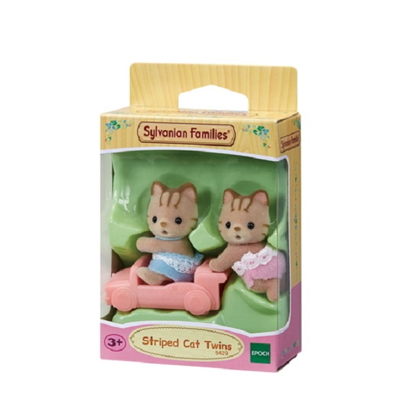 sylvanian families familia gatos a rayas - Compra venta en todocoleccion