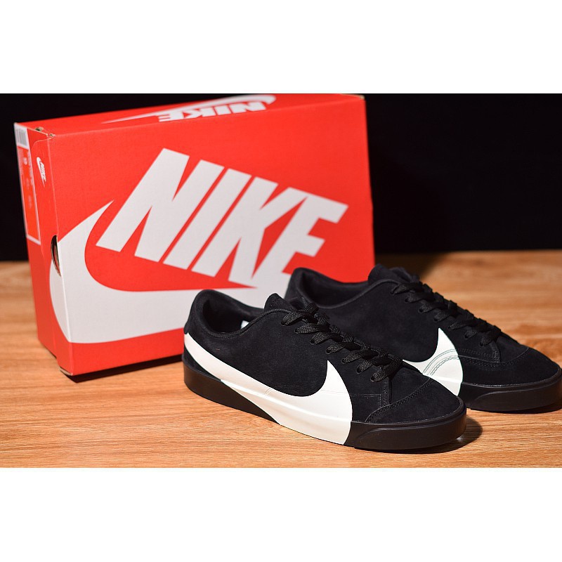 Alta Calidad Nike Blazer City Low Lx Av2253 001 Funcional Zapatos Casuales Clasico Negro Blanco