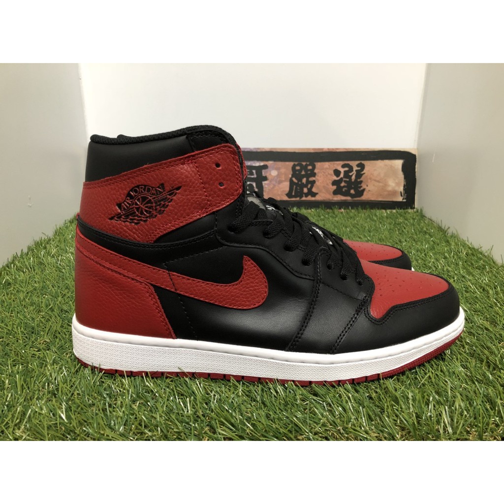 Oferta Especial Air Jordan 1 Alta Og Bred Prohibido 2016 Aj1 Negro Rojo 575441001 Shopee Mexico