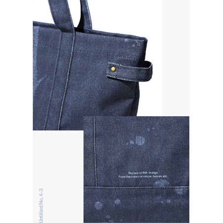 BTS-Bolso Tote Denim Reclrd of RM : Indigo | Shopee México