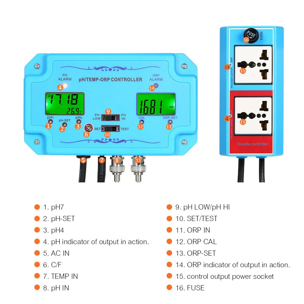 YMYNY Tester Di Qualità Dell'acqua Elettrolizzatore-Monitoraggio - 8