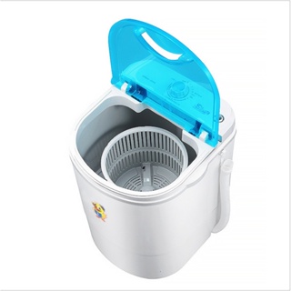 Mini lavadora plegable con secador giratorio, lavadora portátil con  centrifugadora, ropa interior automática, calcetín, 8L, 110v/220V -  AliExpress