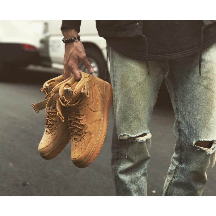 Air force 1 wheat outfit hot sale