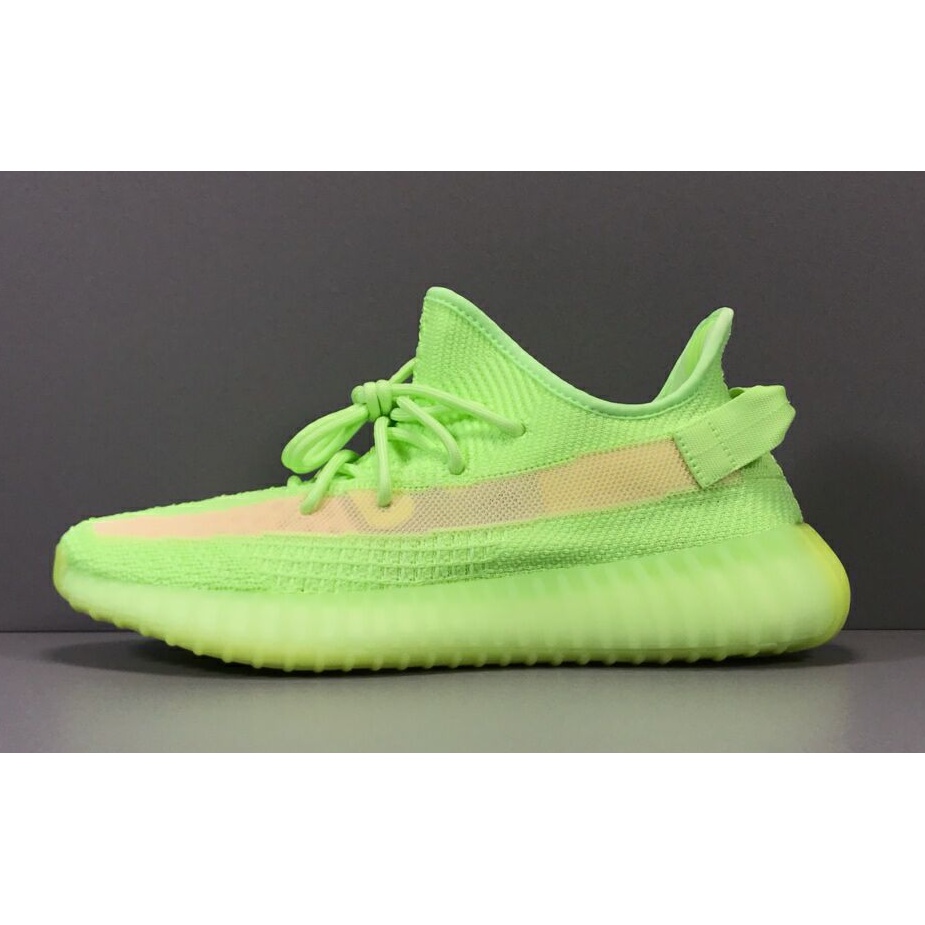 Adidas yeezy glow in the dark negro best sale