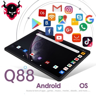 2023 Tablet 2 en 1 4GB+64GB 10 pulgadas Tablet con teclado y estuche Mouse  Stylus Film Game Tablet Android 11.0 Tablets PC, Tableta Computadora 10.1