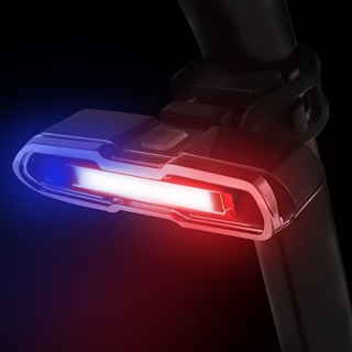 Juego de luces para bicicleta, luz frontal recargable por USB, faro  impermeable y potente luz trasera para bicicleta, luz delantera y luz  trasera con