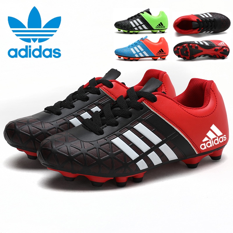 Comprar Botas de fútbol para niños jóvenes, zapatillas de fútbol con clavos  negros, eliminación de deducción giratoria