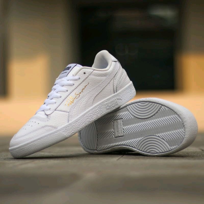 Puma Ralph Simpsons zapatos de hombre Full White Original