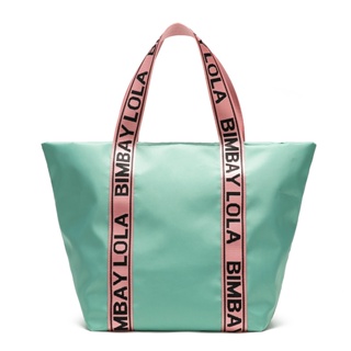 Bimba y Lola Simple Color Sólido Bolsa De Compras De Gran