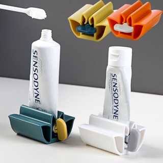 Exprimidor de pasta de dientes, exprimidores de tubos de pasta de dientes,  dispensador de pasta de dientes multiusos, soporte de pasta de dientes