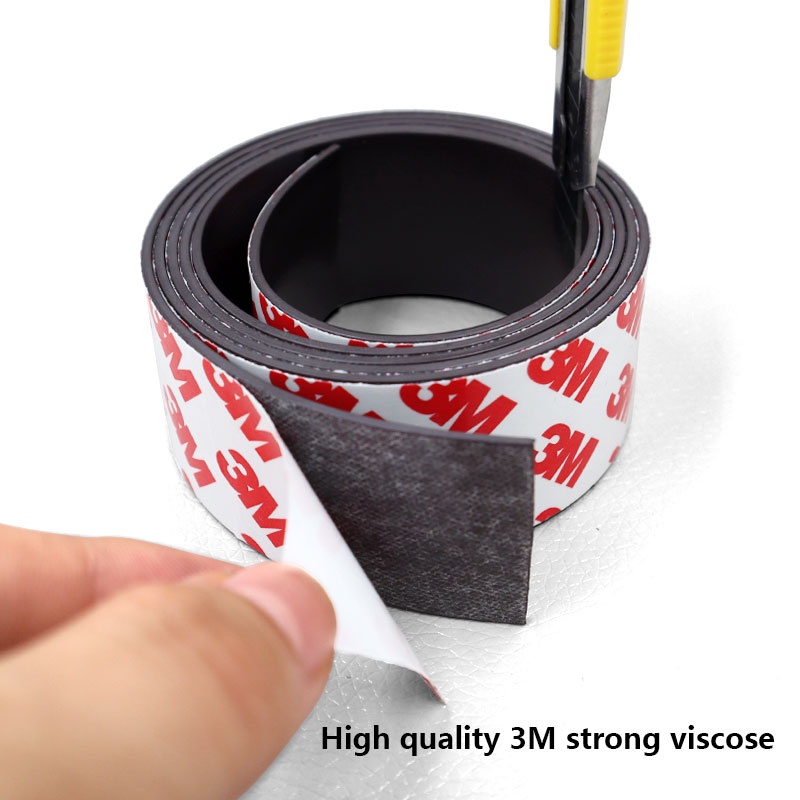 Cinta Magnética Autoadhesiva Fuerte 3m X 15mm - Para Mosquiteras, Cortinas, Manualidades, Adhesivo 3M, Flexible
