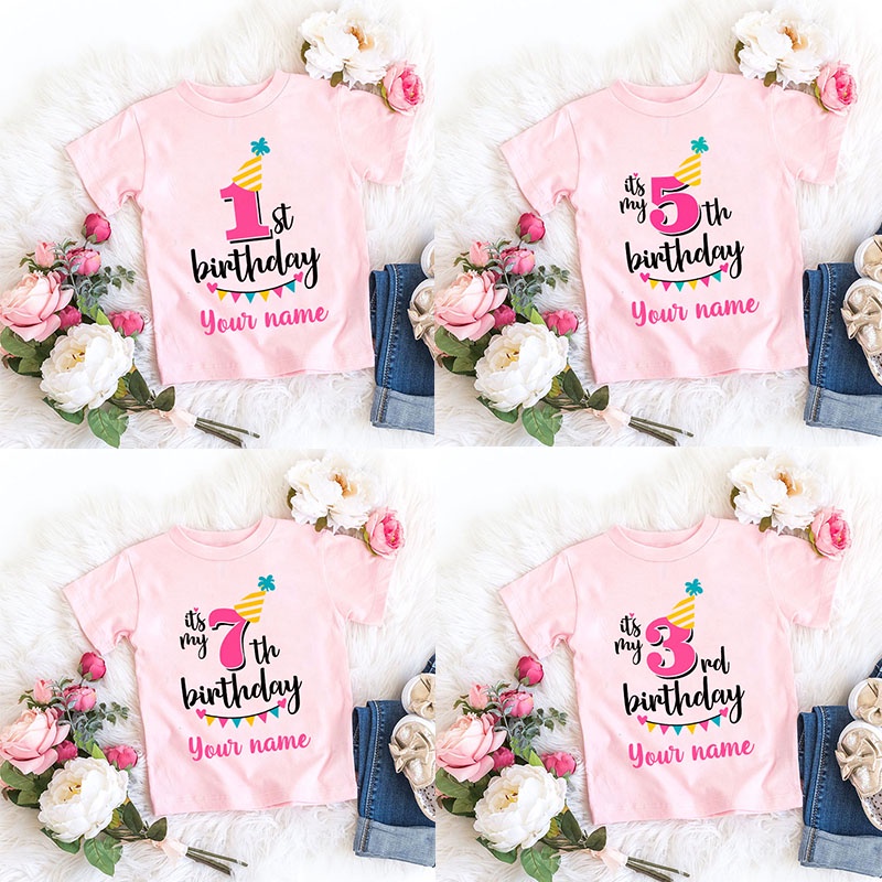 Camisetas personalizadas cumpleaños niños online