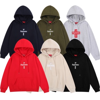 Supreme Sudadera Con Logo Y Capucha - Rojo de Hombres