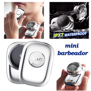  Mini afeitadora eléctrica portátil, recargable por USB, la  mejor maquinilla de afeitar con impermeable, compacta, inalámbrica, carga  rápida, bigote, recortadora de nariz para uso húmedo y seco