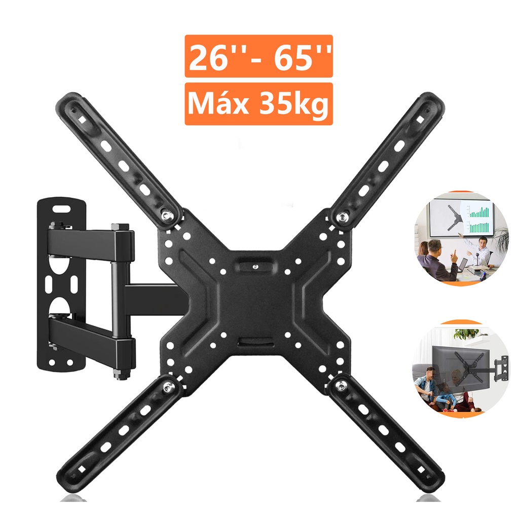 Mornwell Soporte para TV/Monitor para Pantallas de 26 a 65 Pulgadas Máx ...