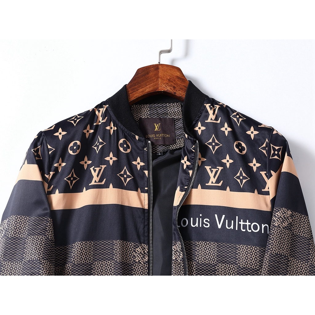 LV LOUIS VUITTON Chamarra casual bomber Abrigo S-XXXL M477