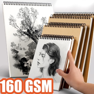 Paquete de 50 kits de bocetos de dibujo, suministros de bocetos de arte  profesional con cuaderno de bocetos de 3 colores, grafito y lápices de  carbón