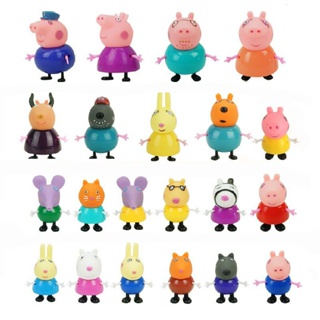 Peppa Pig Paquete de Figuras de acción de la Familia de : :  Juguetes y Juegos