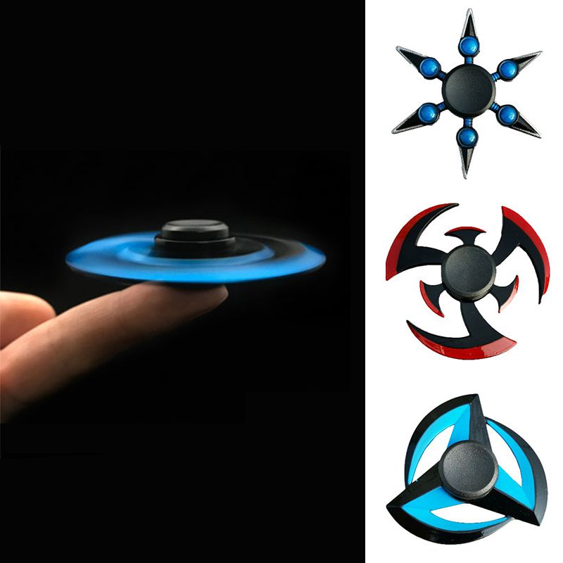 Naruto Fingertip Shuriken Spinner Juguetes Antiestrés Fidget Niños ...