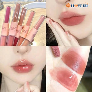 Cappuvini Ice Tea Lip Gloss Espejo Agua Brillo De Labios Hidratante Líquido  Lápiz Labial Relleno Sexy Tinte Rojo Maquillaje Cosmético Coreano