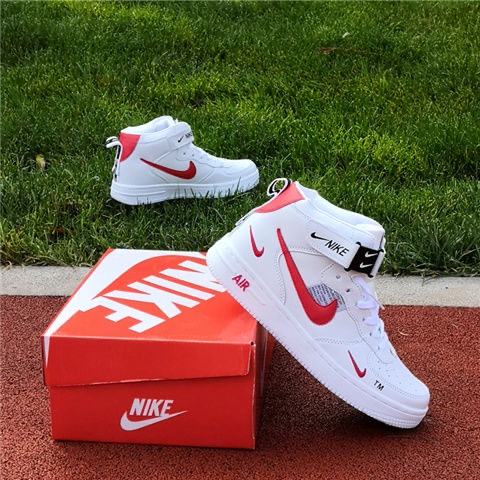 Air force 1 white high cut store
