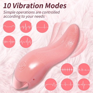 Vibrador para lamer, para mujeres, estimulador del clítoris para lamer la  lengua, Juguetes sexuales, consolador potente, Moda de Mujer