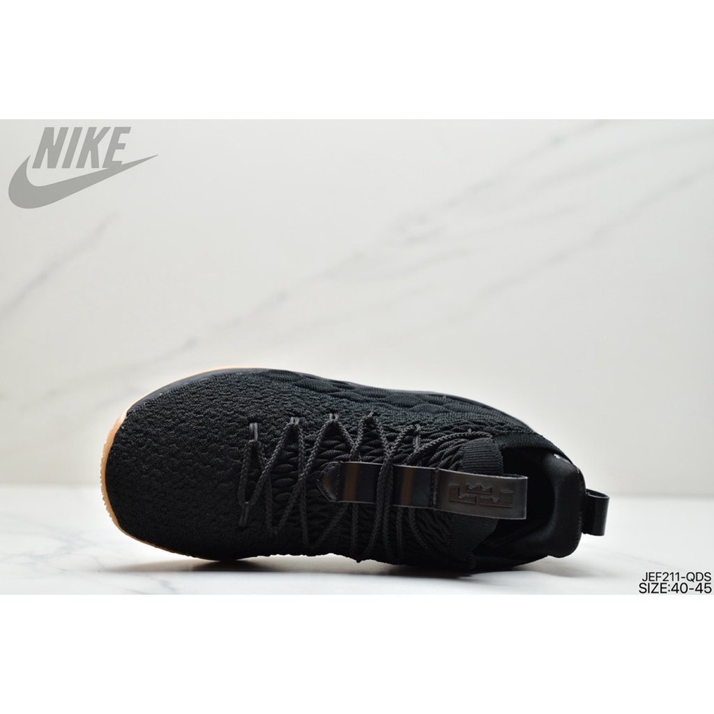 Nike lebron 15 black on sale
