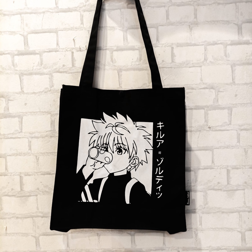 Bolsa De Lona De Anime Jujutsu Kaisen Gojo Satoru Hunter X Killua Zoldyck Shopee México 1822